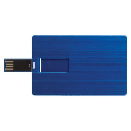 Alternative view of Metal Credit Card USB Drive