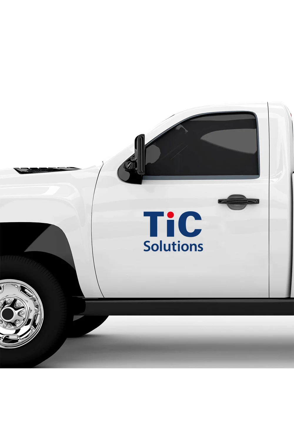 Truck Decal | Blue Logo