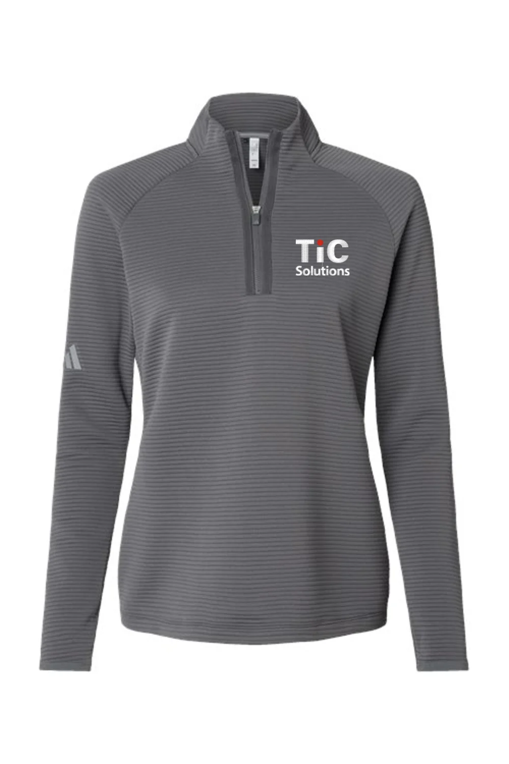 Alternative view of Women's Adidas Spacer Quarter-Zip Pullover